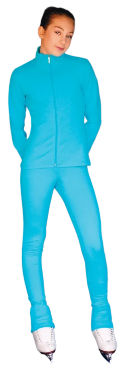 ChloeNoel PS735 Solid Over-the-hill Skate Elite Figure Skating Pants With Front Pocket -Figure Skating Equipment Shop JS735 PS735 RB 42867.1657168030