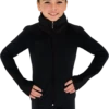Chloe Noel JS883P Contract Elite Polartec Spiral Fleece Figure Skating Jacket -Figure Skating Equipment Shop JS883P BB 24228.1657310761