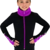 Chloe Noel JS883P Contract Elite Polartec Spiral Fleece Figure Skating Jacket With Crystals -Figure Skating Equipment Shop JS883P PW 29965.1655362100