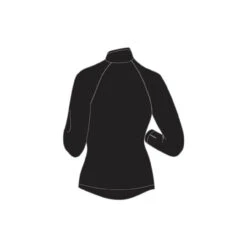 JT98 Princess Seam Fitted Figure Skating Jacket With Zipper Pocktes & Thumb Holes -Figure Skating Equipment Shop JT98 Back 87742.1683658043