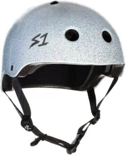 S1 Lifer Helmet - White Gloss Glitter