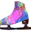 "Neon Lights " Ice Skating Boot Covers -Figure Skating Equipment Shop NEON LIGHTS ICE SKATING BOOT COVERS 98403.1545309215