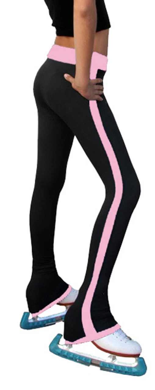 ChloeNoel P02 Side Stripe Figure Skating Pants - Image 5