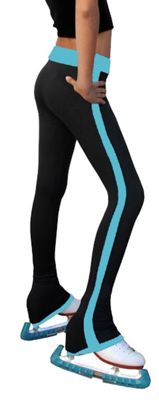 ChloeNoel P02 Side Stripe Figure Skating Pants - Image 4