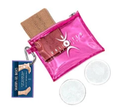 Unlimited Motion - Pink Zipper Gel Necessity Kit (10" Gel Ankle Sleeve And 2 2½" Discs)