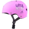Triple Eight Little Tricky Dual Certified Sweatsaver Kids Rollerskating Helmet - Pink Rubber (One Size - Youth 8+) -Figure Skating Equipment Shop Pink Rubber 38542.1637402885
