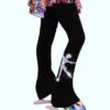 Polar Fleece Ice Skating Pants With "Skating Girl" Applique 2 Polar Fleece Ice Skating Pants With "Skating Girl" Applique -Figure Skating Equipment Shop SP512side 47482.1667939840
