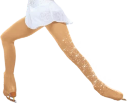 ChloeNoel Over The Boot Ice Skating Tights 8832 With Crystals -Figure Skating Equipment Shop TF MT swirls web 91104.1664562987