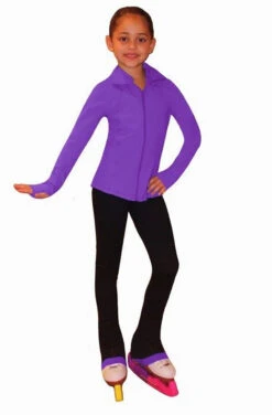 Venetta Junior Purple Ice Skating Jacket