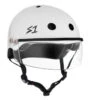 S1 Lifer Visor Helmet - White Gloss W/ Clear Visor -Figure Skating Equipment Shop White Gloss 52269.1533215796