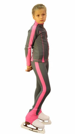 IceDress Figure Skating Outfit - Thermal -Bracket (Grey With Pink Line) -Figure Skating Equipment Shop a209441faa267d6cadd7da6517aabd13 46502 08232 77393 14920 92029 28050.1582448017