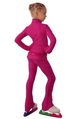 IceDress Figure Skating Outfit - Thermal - Butterfly(Fuchsia With Velvet And Crystals Preciosa) -Figure Skating Equipment Shop a5f1ee2ba746 47180 62546 38727.1582443223