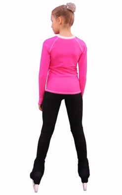 IceDress - Figure Skating Longsleeve (Pink With White) -Figure Skating Equipment Shop a601c20f9942 41821 54142.1582470311