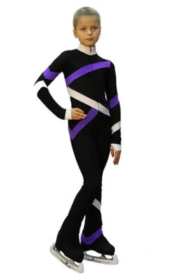 IceDress - Figure Skating Training Overalls - Quad (15% OFF, Size CXS, Black, Purple And White) -Figure Skating Equipment Shop aa834da7c672 38994 91934.1681214792