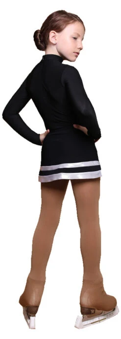 IceDress - Figure Skating Skirts - Line (Black With Silver) -Figure Skating Equipment Shop ab1f62efd6f1 81676.1601464376