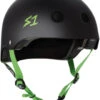 S1 Lifer Helmet - Black Matte With Bright Green Straps- Size XXL Only (Refurbished) 2 S1 Lifer Helmet - Black Matte With Bright Green Straps- Size XXL Only (Refurbished) -Figure Skating Equipment Shop auyjvh76 44919.1601350503.1280.1280 15401.1654634176