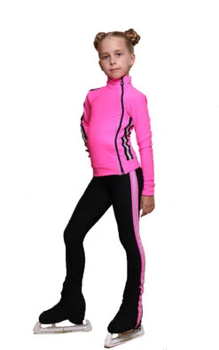 IceDress Figure Skating Jacket - Thermal - Olympus (Hot Pink And Black) -Figure Skating Equipment Shop b33a128451a1 25377 77202.1601464622