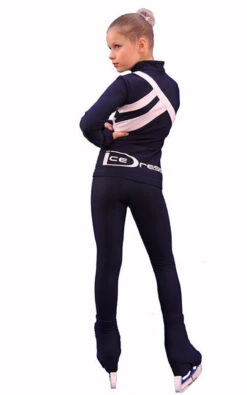 IceDress Figure Skating Outfit - Thermal - IceDress (Dark Gray With White) -Figure Skating Equipment Shop b5dc09bffb1c 90116 31632 33180.1582435156