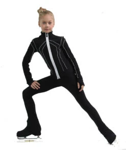 IceDress Figure Skating Outfit - Thermal - Kant (Black With White) -Figure Skating Equipment Shop bb042881734b 01107 62100 09435.1582518037
