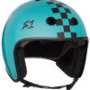 S1 Retro Lifer Helmet - Lagoon Gloss W/ Checkers- Size M Only (Refurbished) 2 S1 Retro Lifer Helmet - Lagoon Gloss W/ Checkers- Size M Only (Refurbished) -Figure Skating Equipment Shop c5fcd0784fc8 12575 93293 56113 00339.1660951076