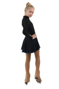IceDress - Figure Skating Skirts - Harmony (Black With Blue ) -Figure Skating Equipment Shop c9a9289bf22f 71967 49580 31282.1582511698