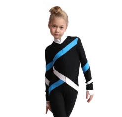 IceDress Figure Skating Overalls - Thermal - Quad (Black, Blue, White) -Figure Skating Equipment Shop d2a538382c9d 14516 41117 28301 79238.1582514123