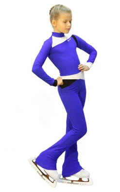 IceDress - Figure Skating Training Overalls - Skating (Cornflower, Black And White ) 6 IceDress - Figure Skating Training Overalls - Skating (Cornflower, Black And White ) -Figure Skating Equipment Shop d33664a61ab5 16971 41095.1582453016