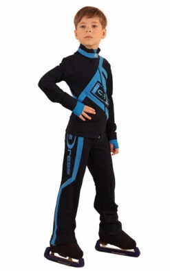 IceDress Figure Skating Outfit - Thermal - IceDress For Boys(Black With Blue) -Figure Skating Equipment Shop d81bac46e8b1 00248 47250.1582434511