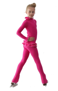IceDress Figure Skating Outfit - Thermal - Minx (Fuchsia With White) -Figure Skating Equipment Shop d94aeed09ece 49819 94278.1582465219