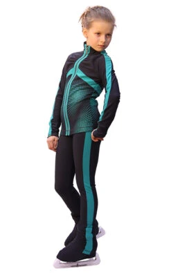 IceDress Figure Skating Pants- Jump (Dark-Grey With Mint Stripes) 6 IceDress Figure Skating Pants- Jump (Dark-Grey With Mint Stripes) -Figure Skating Equipment Shop dee2b12256e5 19454 04603 65908 46654 88576 97715.1582432787