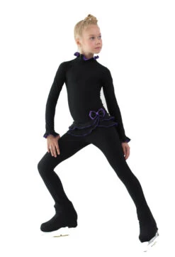 IceDress Figure Skating Outfit - Thermal - Minx (Black With Purple) -Figure Skating Equipment Shop e15971d13732 67085 54834 00707.1582522861