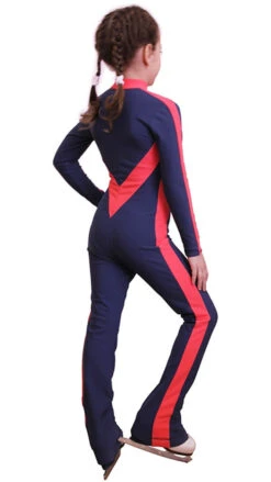 IceDress - Figure Skating Training Overalls - Sweetheart (Gray And Coral) -Figure Skating Equipment Shop e32c66126f70bed6950fddc08f77dd04 06404 36977 06131 28550 34646 11015.1582479599