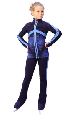 IceDress Figure Skating Jacket- Jump (Dark Blue With Blue Stripes) -Figure Skating Equipment Shop eaaf33a87793 18031 08079 84265 31833 22606 81428.1582458567