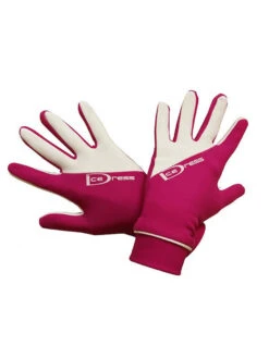 Icedress - Two Color Thermal Figure Skating Gloves "IceDress-Sport" (Fuchsia And White) -Figure Skating Equipment Shop eb813d2fa6d0 64770.1573643727