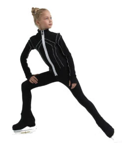 IceDress Figure Skating Outfit - Thermal - Kant (Black With White) -Figure Skating Equipment Shop ec069ccae268 46584 28179 84064.1582518037