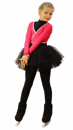 IceDress Figure Skating Outfit - Thermal - Fuete (Raspberry)