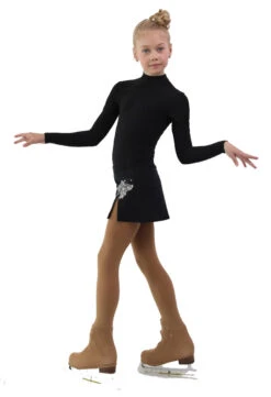 IceDress - Figure Skating Skirts - Rogue (Black With Butterfly ) -Figure Skating Equipment Shop ec80b2af4d01 06032 33150 88362.1582512693