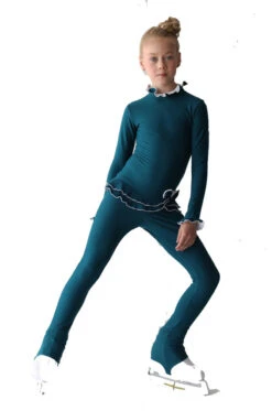 IceDress Figure Skating Outfit - Thermal - Minx (Aquamarine With White) -Figure Skating Equipment Shop ecb485114e4d 21073 91169 27311.1582512931