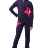 IceDress Figure Skating Outfit - Thermal - Star (with Pants) (Gray-Blue With Raspberry) -Figure Skating Equipment Shop f0941ac24405 38564 30127 23550 33468 65394 36469.1582448172