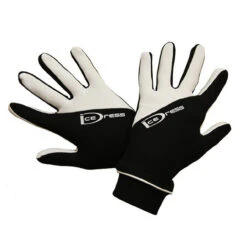 Icedress - Two Color Thermal Figure Skating Gloves "IceDress-Sport" (Black And White) -Figure Skating Equipment Shop f3182c024511 44936.1631683650