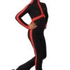 IceDress - Figure Skating Training Overalls - Sport Style (Dark Gray With Coral) -Figure Skating Equipment Shop f6e483be8d59 69428 48148 17488.1582432759