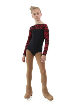 IceDress Thermal Body - Harmony ( Black With Hot Coral) -Figure Skating Equipment Shop f73144123028 80836 73289 28948.1582521067