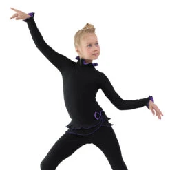 IceDress Figure Skating Outfit - Thermal - Minx (Black With Purple) -Figure Skating Equipment Shop f9e99ce6def0 43478 75228 80424.1582522861