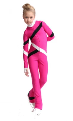 IceDress Figure Skating Overalls - Thermal - Quad (Fuchsia, Black, White) -Figure Skating Equipment Shop fa52cb83e282 00325 47593 12543 34612.1582515028