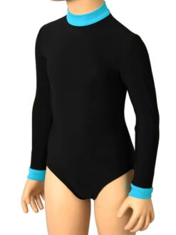 IceDress - Thermal Body (Turquoise Color Stand And Cuffs) -Figure Skating Equipment Shop fd40414c54e6 91531 34657 11901.1582472931