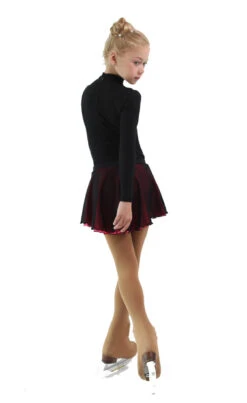 IceDress - Figure Skating Skirts - Harmony (Black With Hot Pink ) -Figure Skating Equipment Shop ff902445617d 77518 27305.1582440653