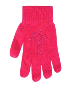 Magic Gloves With Pink Rhinestones -Figure Skating Equipment Shop fuchsia 30500.1625804427