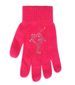 Magic Gloves With Rhinestones -Figure Skating Equipment Shop fuchsia 74238.1635918192