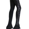 Ice Skating Pants With "Love & Skate Ornament " Applique -Figure Skating Equipment Shop icefigureskatingpantswithloveskateapplique 55859.1667939932