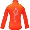 Orange Ice Skating Jacket With "Biellmann" Rhinestone Applique -Figure Skating Equipment Shop orangebiellmann 76734.1667938765